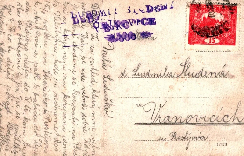 Helfštýn, MF, s Bečvou