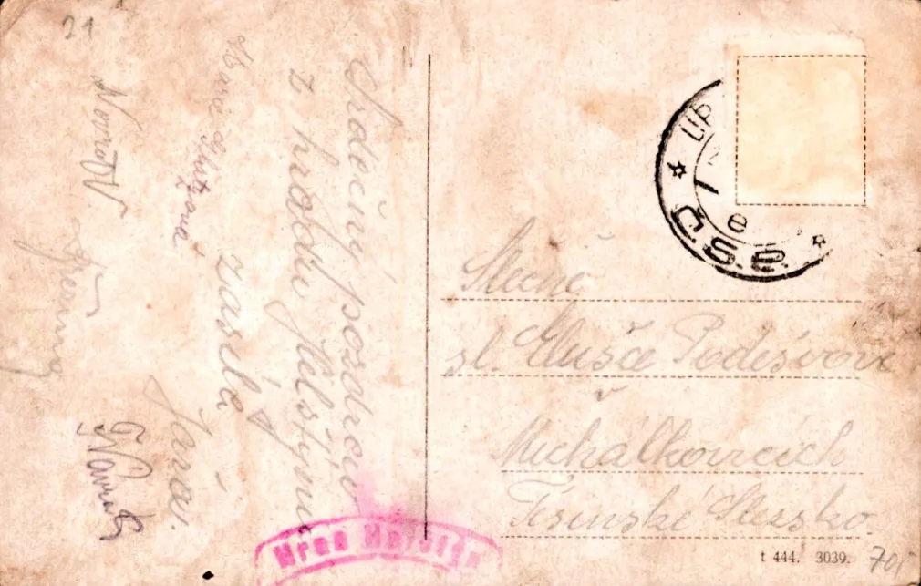 Helfštýn, MF, s Bečvou