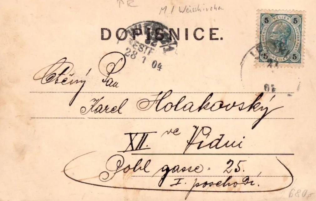 Helfštýn, MF, DA, prošlá 1904