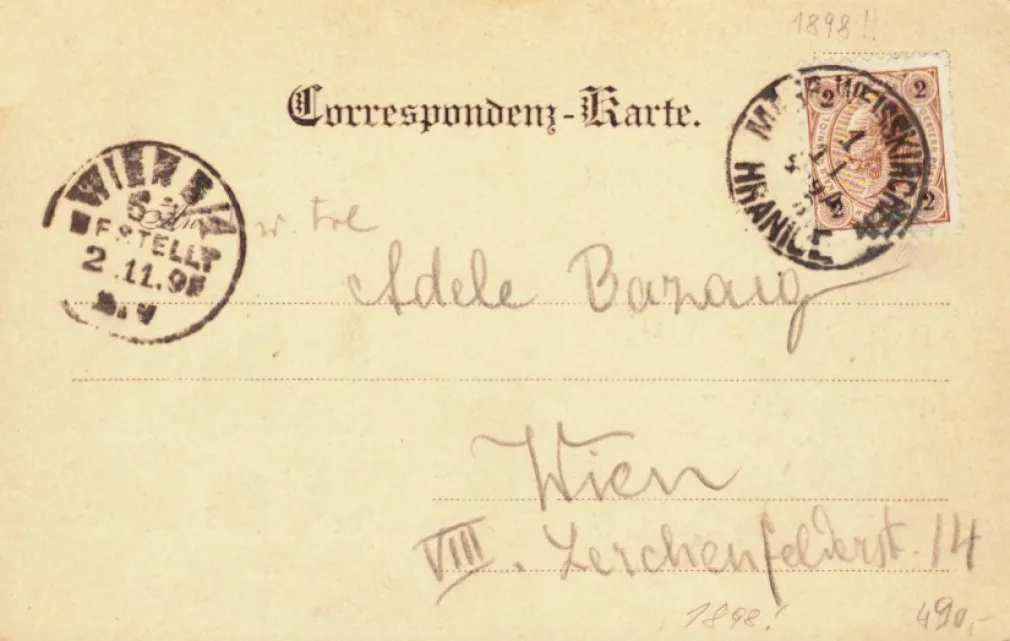 Helfštýn, MF, DA, prošlá 1898