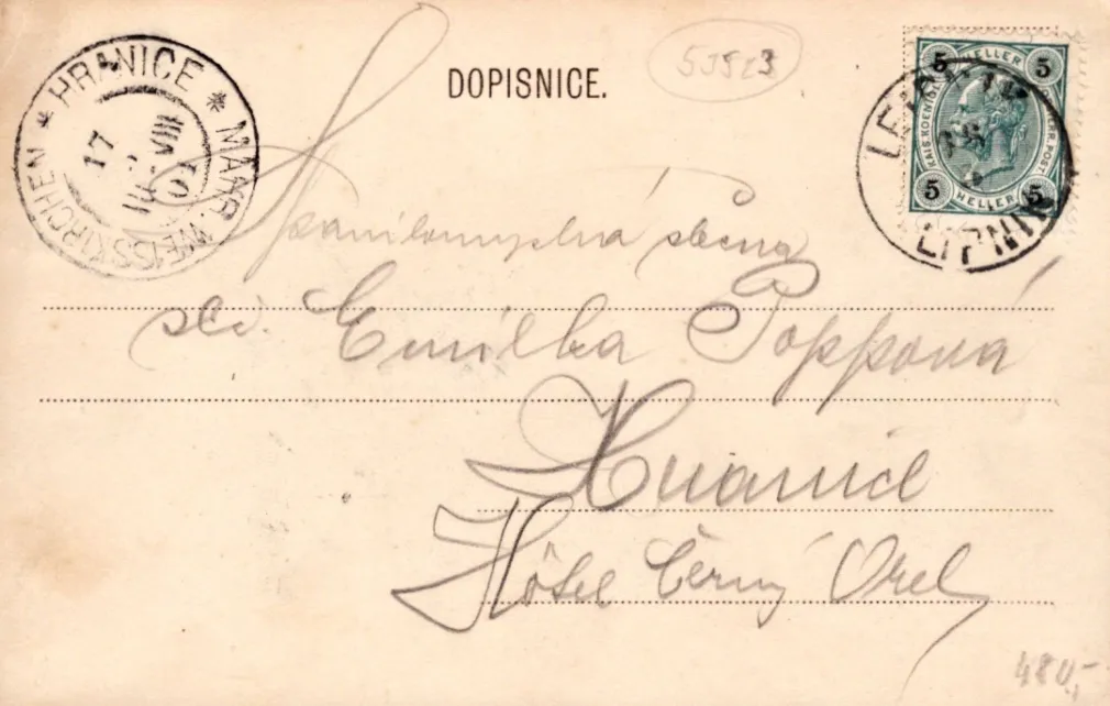 Helfštýn, MF, DA, prošlá 1901