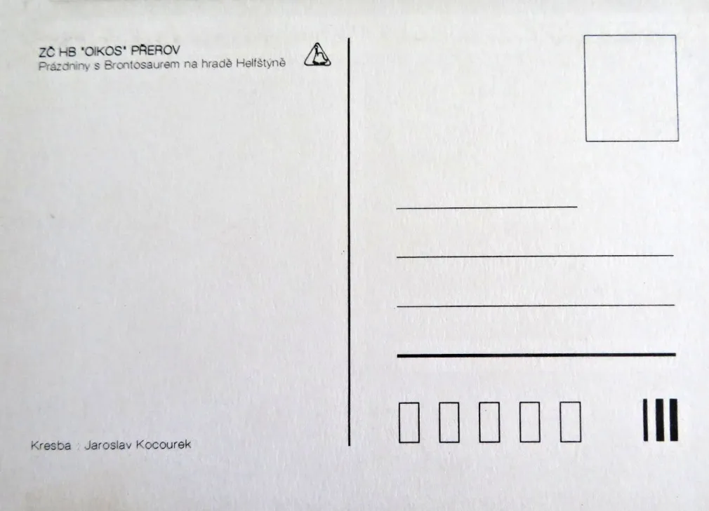 Pohlednice Brontosaurus, č.151
