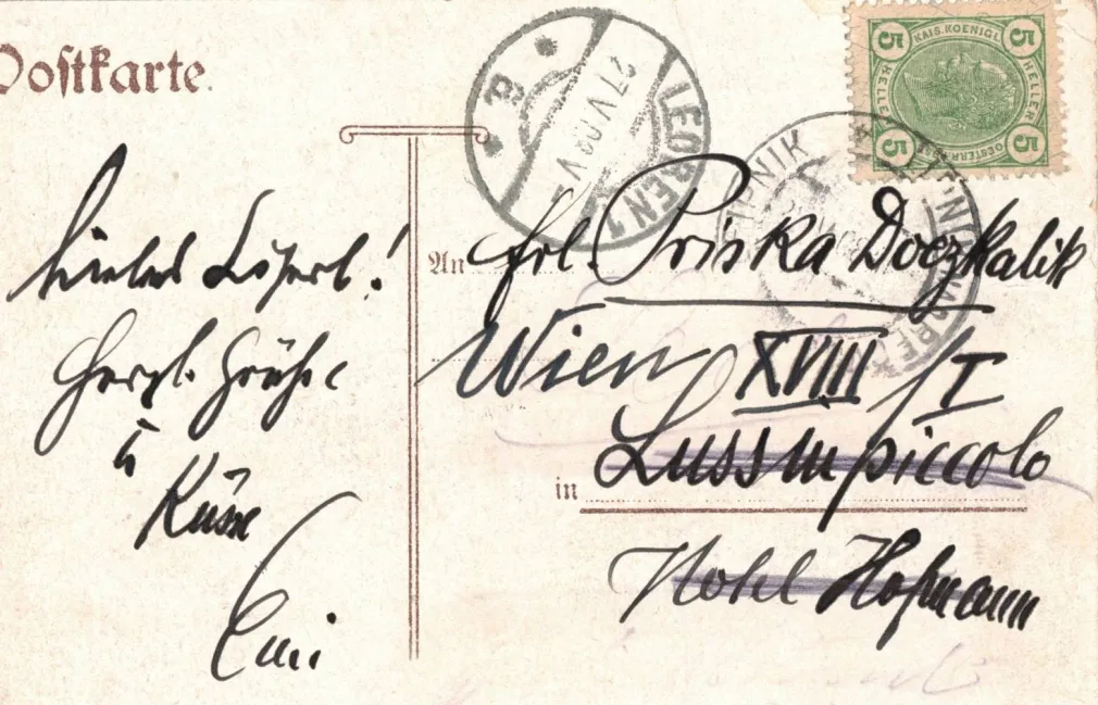 Helfštýn, MF, prošlá 1908